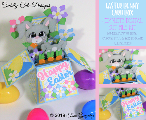 Easter Bunny Card Box
