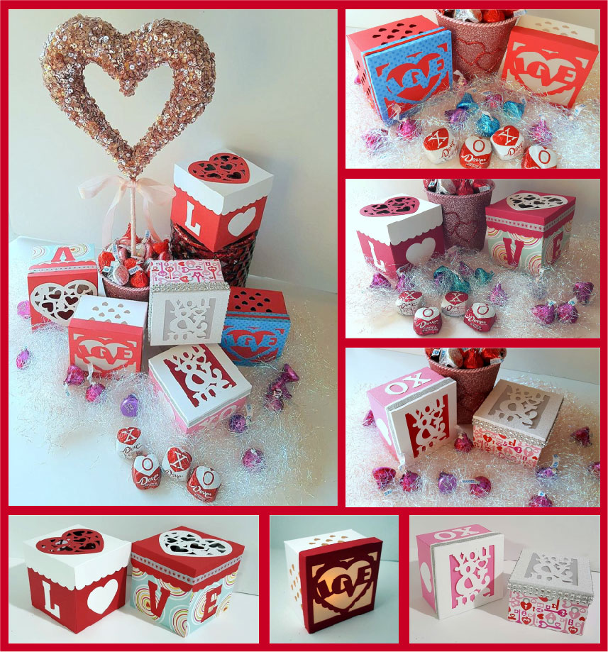 Valentine Boxes Pattern