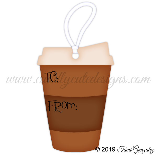 Coffee Cup Tag