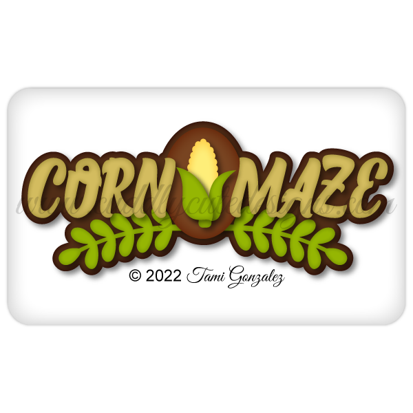 Corn Maze Title