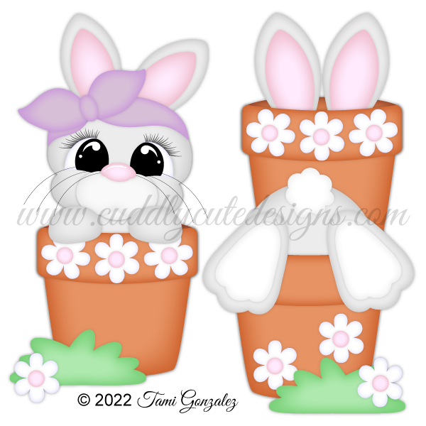 Flower Pot Bunnies