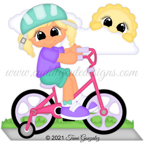 Girl Riding Bike