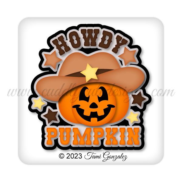 Howdy Pumpkin Title