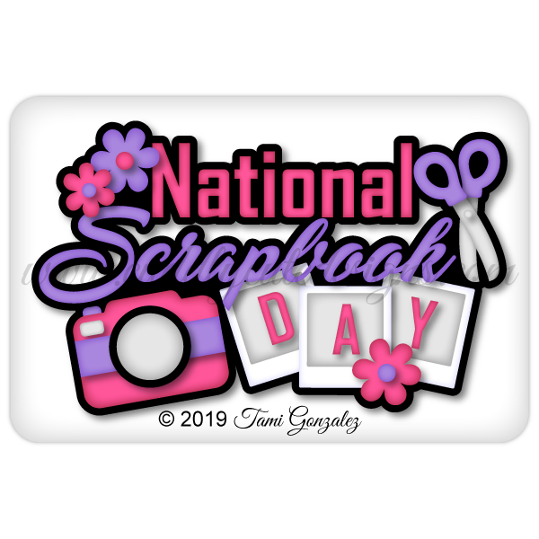 National Scrapbook Day Title