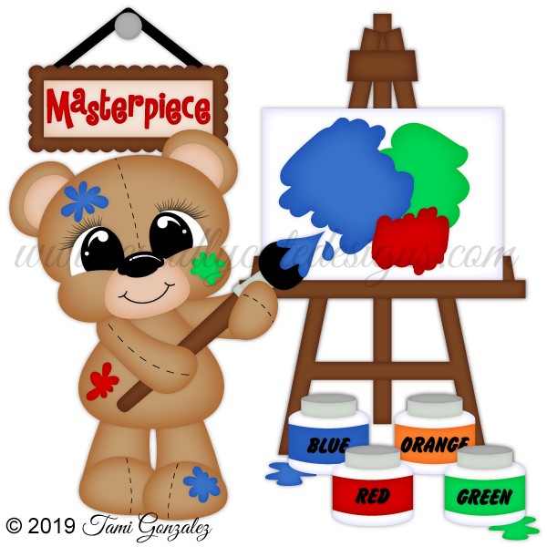 Painter Bear