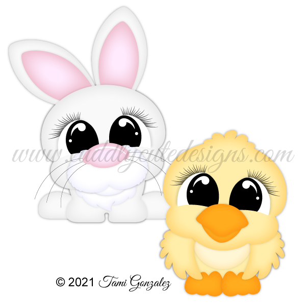 Pudgies - Bunny & Chick
