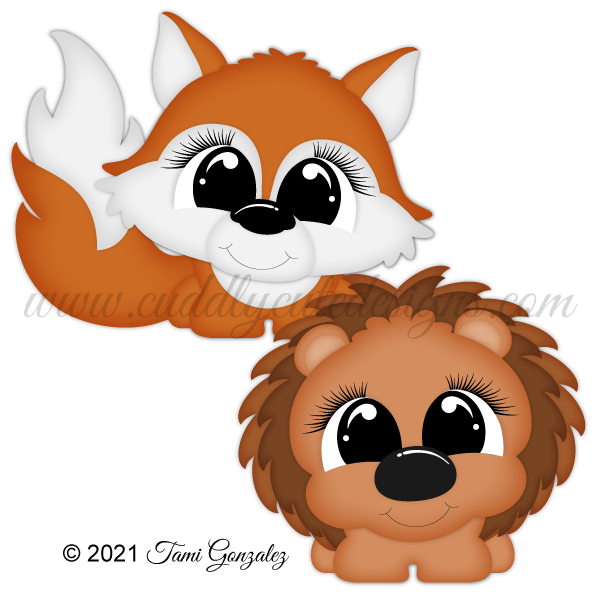 Pudgies - Fox & Hedgehog