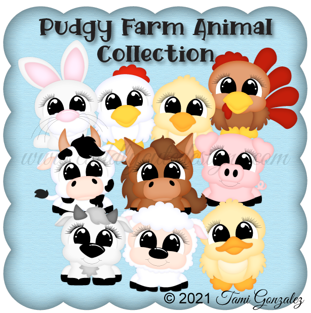 Pudgy Farm Animal Collection