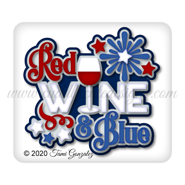 Red Wine & Blue Title