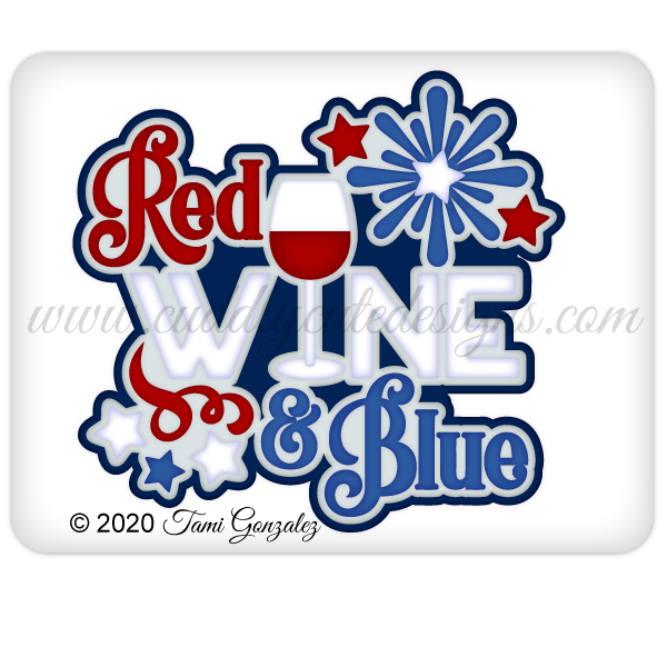 Red Wine & Blue Title