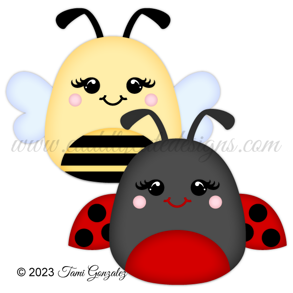 Squishables - Bee & Ladybug