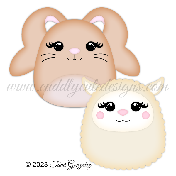 Squishables - Bunny & Lamb