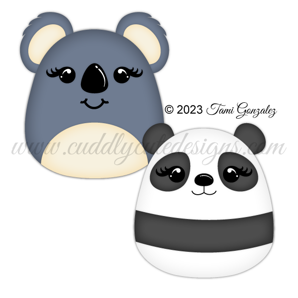 Squishables - Koala & Panda