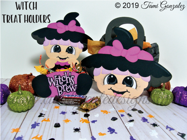 Witch Treat Holders