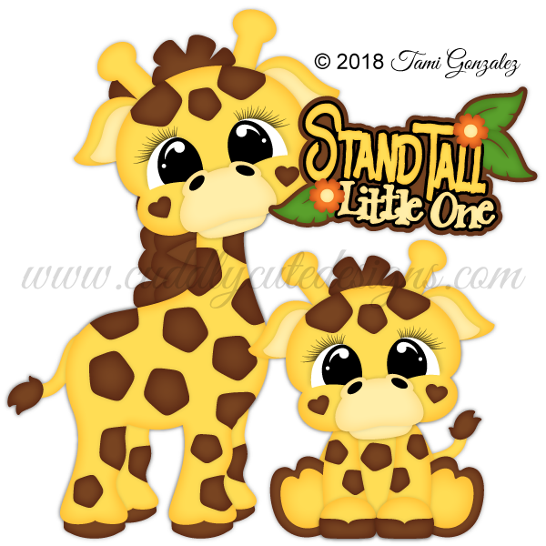 Zoo Cuties - Giraffes